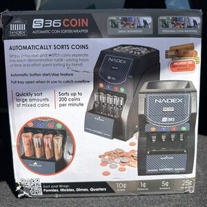 Nadex 36S Automatic Coin Sorter